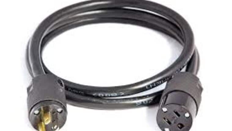 Power Cable | Black | 12/3 | 50′ | Rental