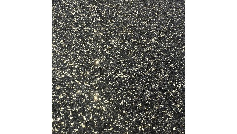 Glitter Magic Carpet – Black/Gold | Rental