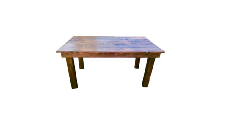 Farm Table – Rectangle – Rustic Honey Sweetheart Table | Rental Farm Table – Rectangle – Rustic Honey Sweetheart Table | Rental