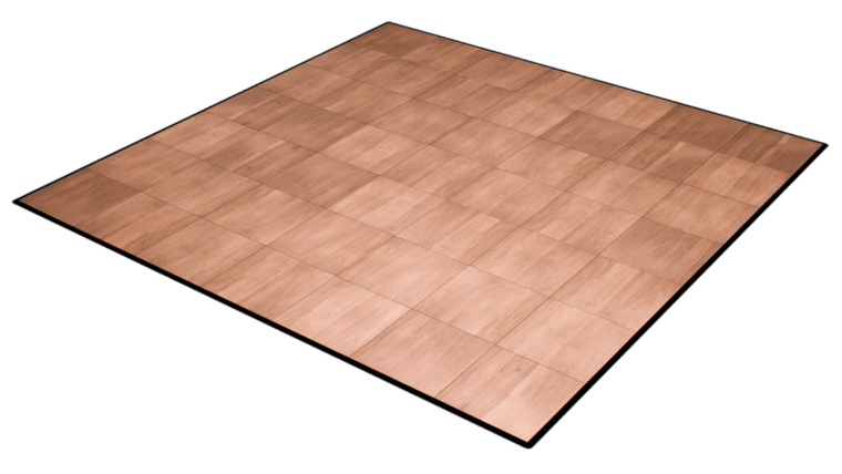 27′ x 27′ Dark Maple Dance Floor | Rental