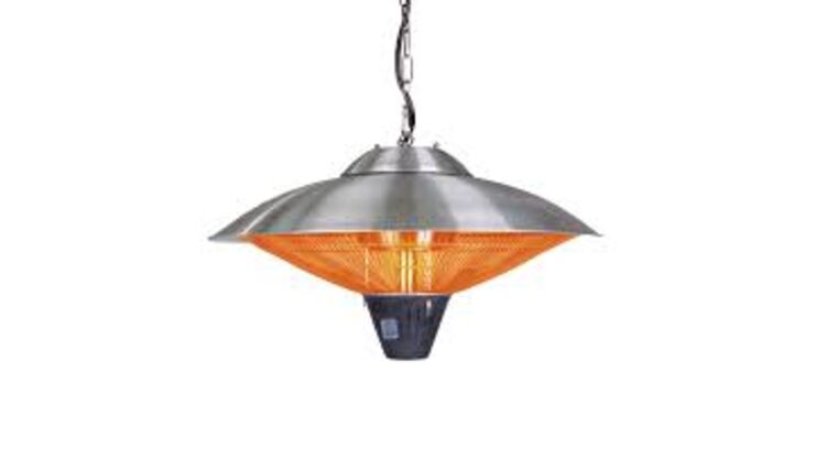 Patio Heater – Electric – Fire Sense Hanging Stainless Steel Halogen Electric | Rental