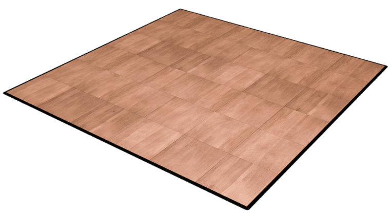 18′ x 18′ Dark Maple Dance Floor | Rental