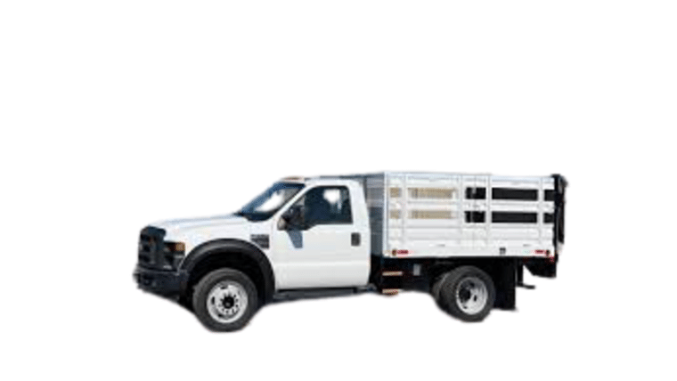 9′ Flatbed Stake Side Diesel Truck | Rental