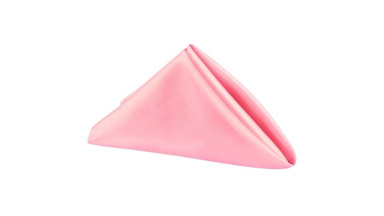 Taffeta Napkin 20″x20″ – Pink | Rental Taffeta Napkin 20″x20″ – Pink | Rental