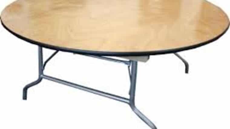 Banquet Table | Wood | Round | 48″ | Kids | Rental Banquet Table | Wood | Round | 48″ | Kids | Rental