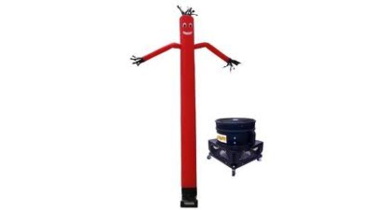 20′ Red Air Dancer With Arms & Blower Kit | Rental
