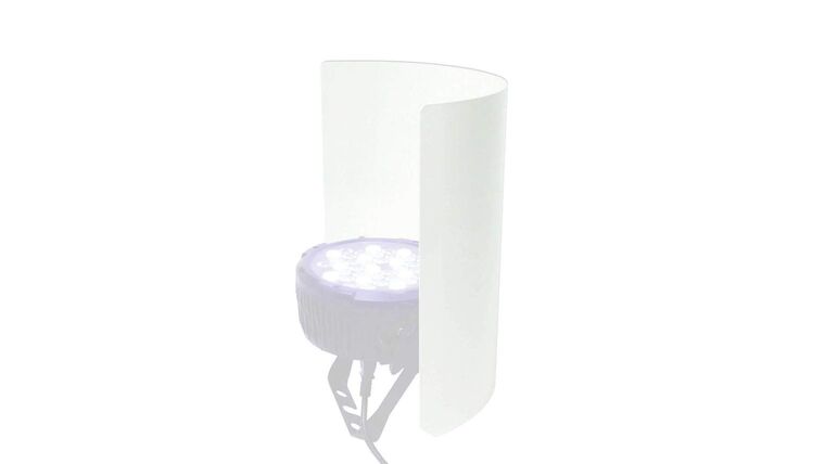 White Light Shield Sconce For LED Fixture | Rental White Light Shield Sconce For LED Fixture | Rental