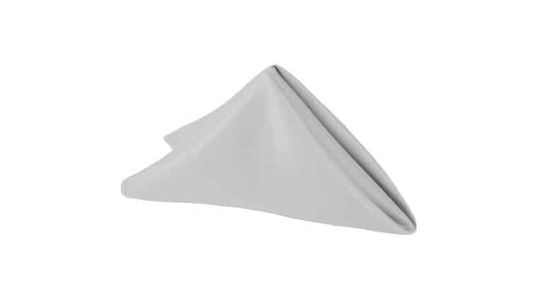 Lamour Satin | 20″x20″ Napkin – Grey/Silver | Rental Lamour Satin | 20″x20″ Napkin – Grey/Silver | Rental