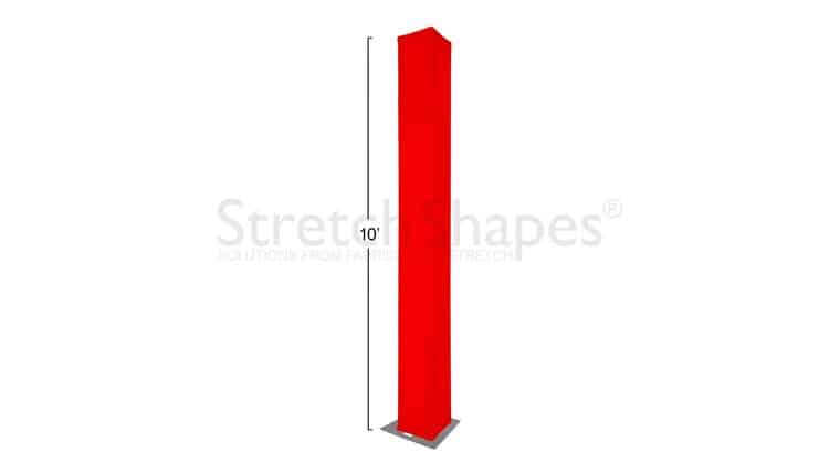 15′ Red Spandex Truss Cover | Rental 15′ Red Spandex Truss Cover | Rental