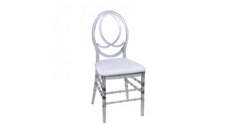 Phoenix Chair – Clear | Rental