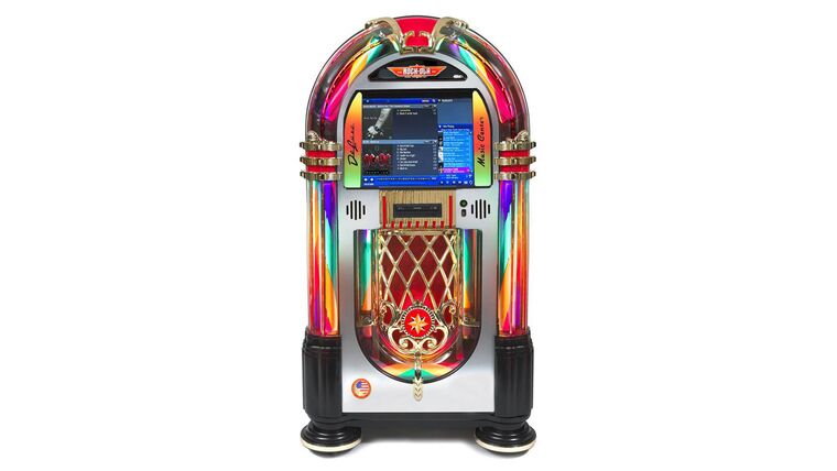 Rock-Ola Bubbler Digital Music Center Crystal Edition Jukebox | Rental