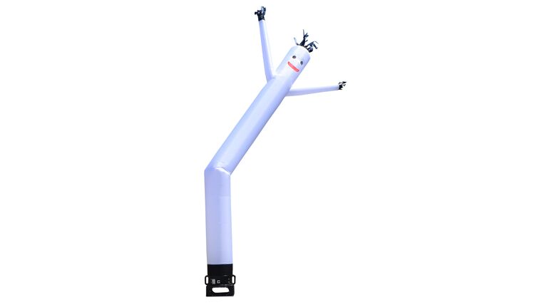 20′ White Air Dancer With Arms & Blower Kit | Rental