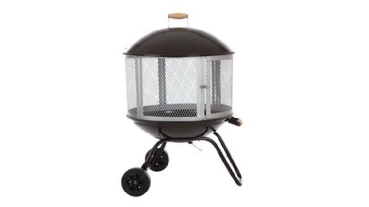 Fire Pit – Fire Sense 28″ Black Steel Wood-Burning Fire Pit | Rental