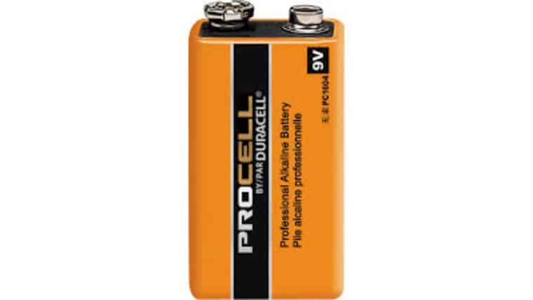 Duracell Procell 9V Battery | Rental