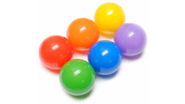 1000 pcs Crush-Proof Phthalate Free non-PVC Plastic Ball Pit Balls in 5 Colors – 2.5″ Air-Filled Game | Rental
