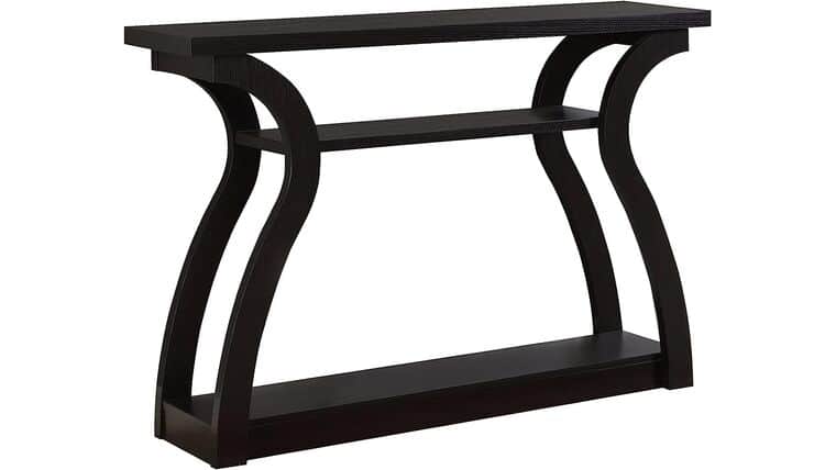 Console Table – 47″ Console Table – Sleek and Modern Accent Table for Your Home (Cappuccino/Dark Brown/Espresso) | Rental Console Table – 47″ Console Table – Sleek and Modern Accent Table for Your Home (Cappuccino/Dark Brown/Espresso) | Rental