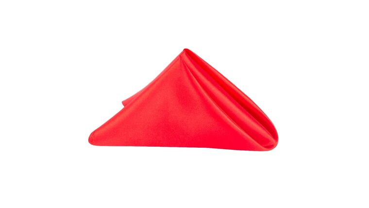 Satin Napkin 20″x20″ – Red | Rental