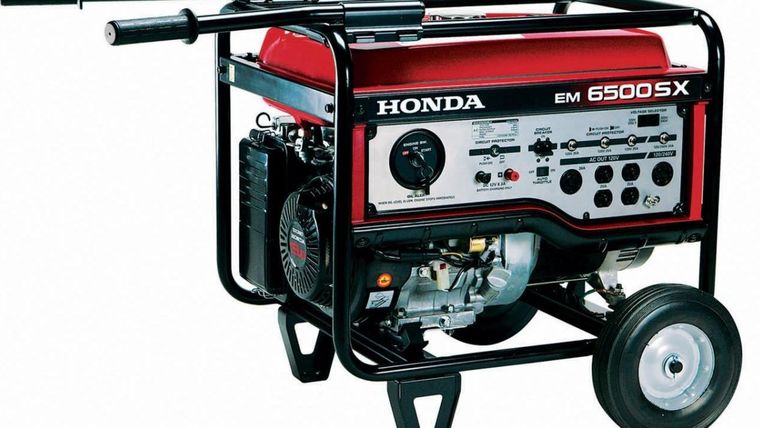 6500 Watt Honda EM6500S Generator w/ Electric Start | Rental 6500 Watt Honda EM6500S Generator w/ Electric Start | Rental