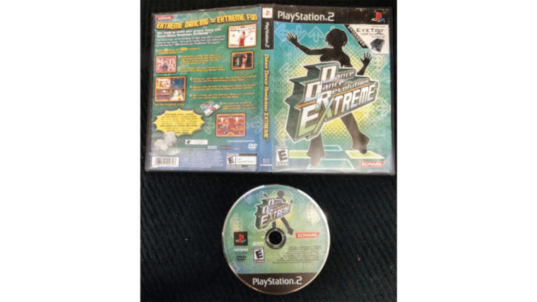 Package – PS2 Video Game Console Dance Dance Revolution | Rental