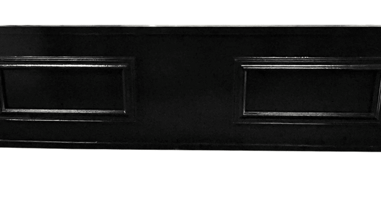 Stage Facade – 8′ Black Classic | Rental