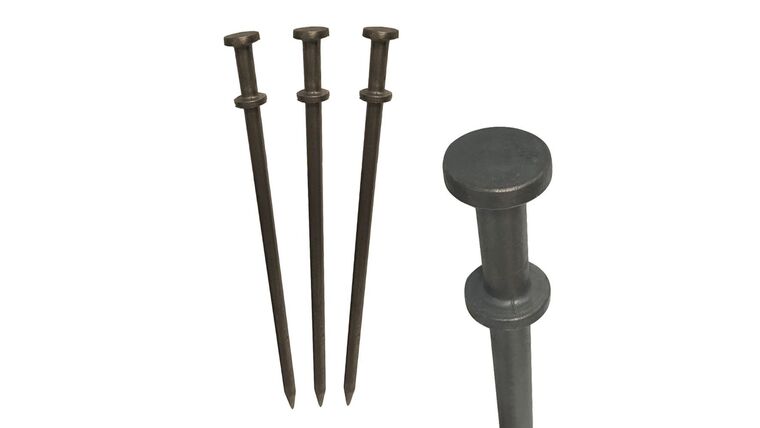 Stake – 40″ x 1″ w/2″ Double Head Stake | Rental