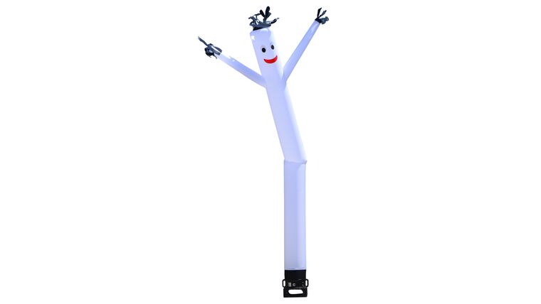 20′ White Air Dancer Pylon With Arms | Rental