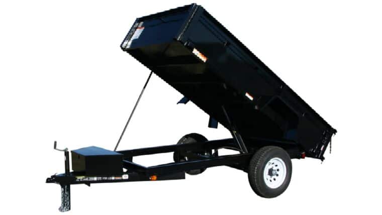 Dump Trailer – 5′ x 8′ – 2 Yard | Rental