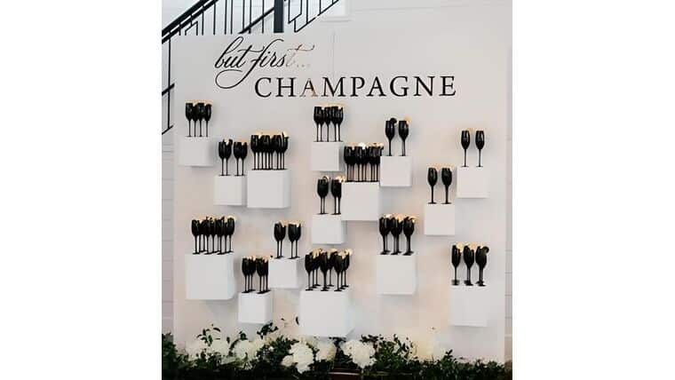 8′ x 8′ Champagne Wall – White | Rental 8′ x 8′ Champagne Wall – White | Rental