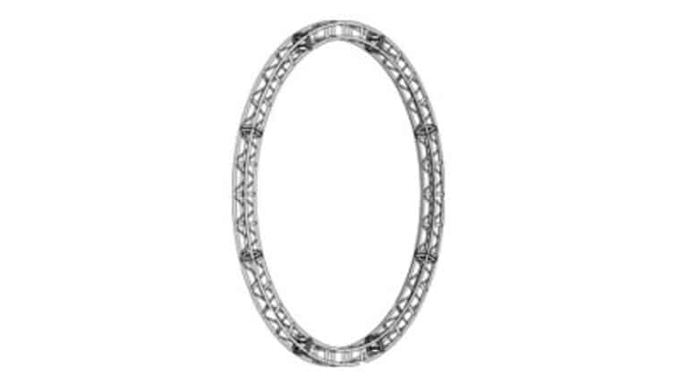 Xtreme Truss – (15′ OD) 12″ x 12″ Box Xtreme Silver Circle Truss (4 Pieces) | Rental Xtreme Truss – (15′ OD) 12″ x 12″ Box Xtreme Silver Circle Truss (4 Pieces) | Rental