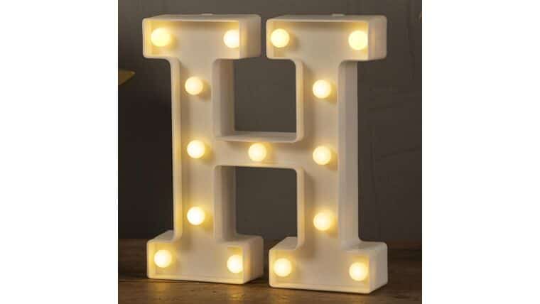 LED Marquee Letter | 9″ | H | Rental