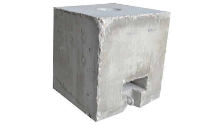 Concrete – 700lb Block And Roll® Tent Ballast Block | Rental