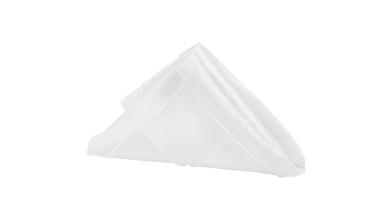 Taffeta Pintuck | Napkin 20″x20″ – White | Rental