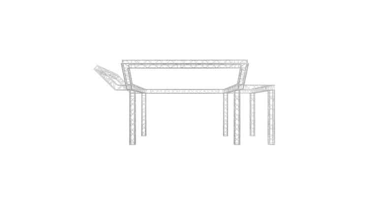 Global Truss – Package – F34 Trade Show Booth | Rental