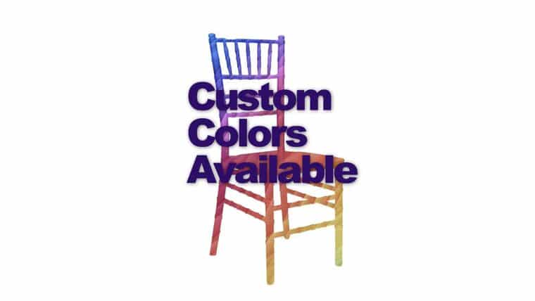 Chiavari Chair – Custom Paint Color | Rental