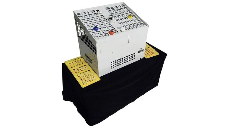 Bingo – Professional Budget Friendly Table Top Bingo Blower Machine | Rental