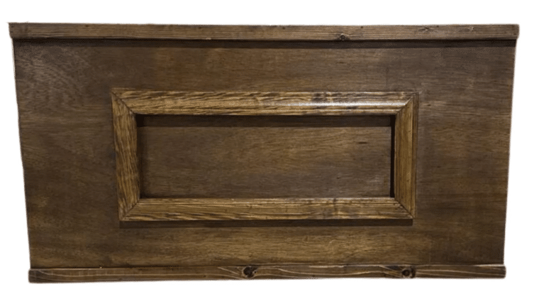 Stage Facade – 4′ Pecan | Rental