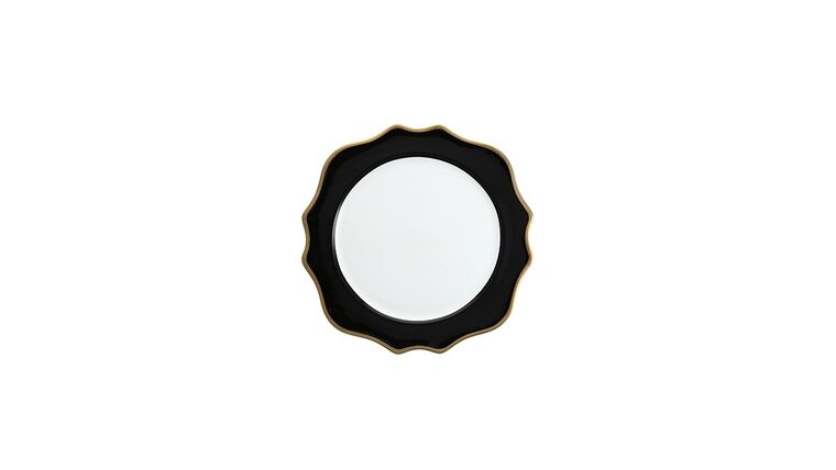 White/Black/Gold Trieste Dinner Plate | Rental White/Black/Gold Trieste Dinner Plate | Rental