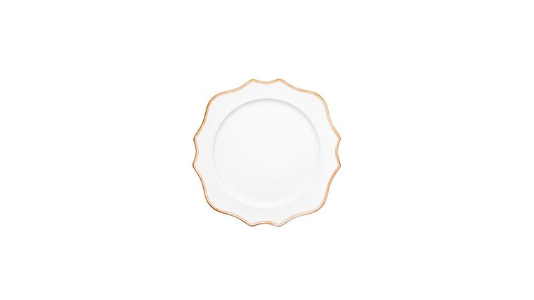Trieste Gold Dinner Plate 10.75″ | Rental Trieste Gold Dinner Plate 10.75″ | Rental