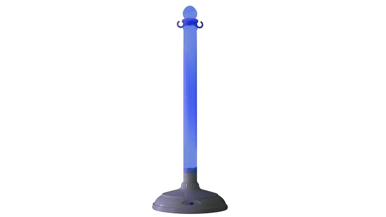 LED Illuminated Plastic Stanchion Post Only | Rental LED Illuminated Plastic Stanchion Post Only | Rental