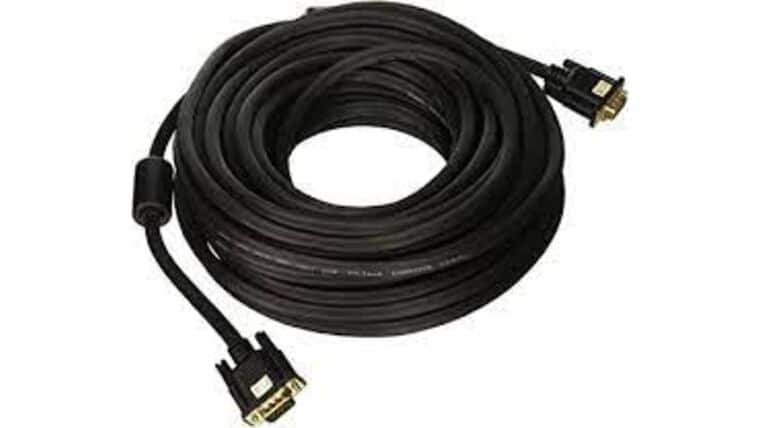 25’ VGA SVGA LCD Male to Male Monitor Projector Cable | Rental
