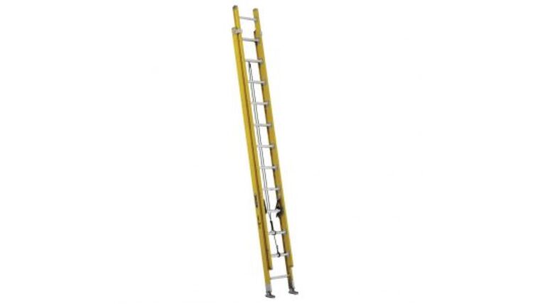 Ladder Green Fiberglass Extension Ladder – 24′ | Rental