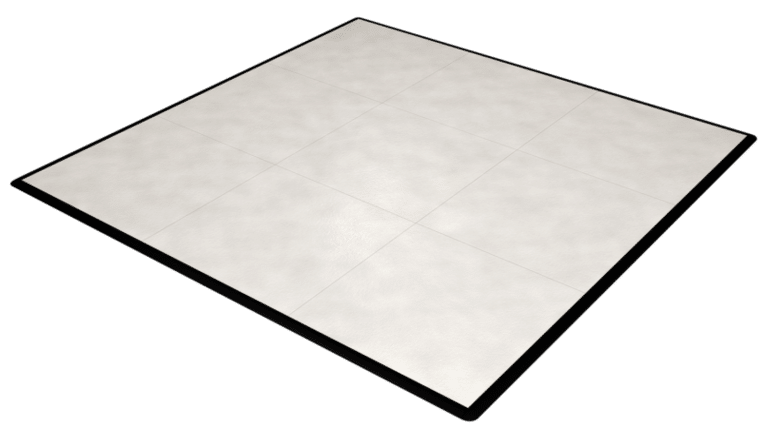 15′ x 15′ White Dance Floor | Rental