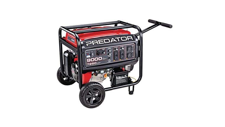 9000 Watt Predator 7250 Running Watts, 13 HP (420cc) Generator CARB with GFCI Outlet Protection | Rental 9000 Watt Predator 7250 Running Watts, 13 HP (420cc) Generator CARB with GFCI Outlet Protection | Rental