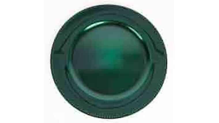 Charger Plate | Beaded Acrylic – Hunter/Emerald Green | Rental Charger Plate | Beaded Acrylic – Hunter/Emerald Green | Rental