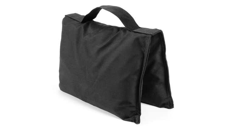 50lb Black Saddle Sand Bag | Rental