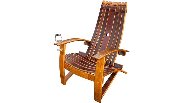 Adirondack Chair | Wood | Wine Barrel | Rental Adirondack Chair | Wood | Wine Barrel | Rental