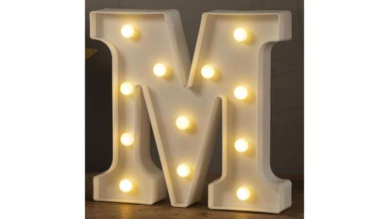 LED Marquee Letter | 9″ | M | Rental LED Marquee Letter | 9″ | M | Rental