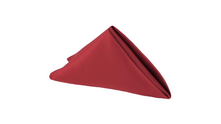 Lamour Satin Napkin 20″x20″ – Apple Red | Rental Lamour Satin Napkin 20″x20″ – Apple Red | Rental