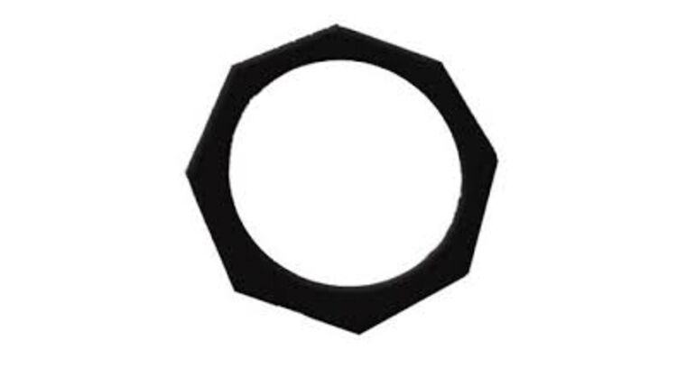 10″ PAR 64 Black Octagon Metal Gel Frame | Rental