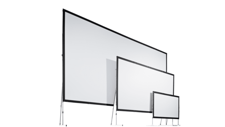 7.5′ x 10′ Fast Fold Screen Dress Kit | Rental